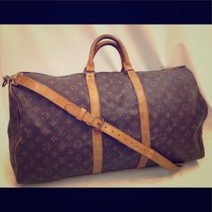 Auth Vintage Louis Vutton Keepall55 bandouliere